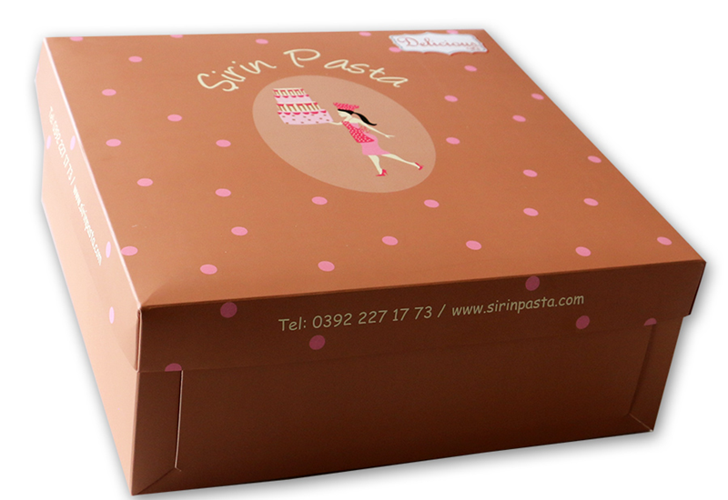 Turta Kutuları Baklava KutularıÇikotala, Lokum, Pasta Kutusu